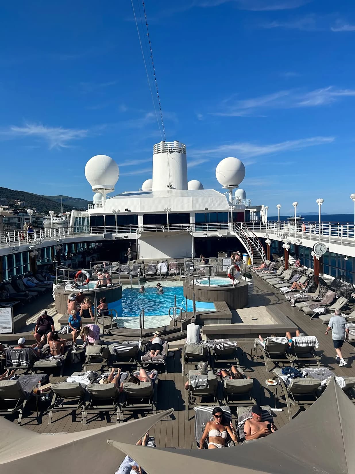 Azamara Journey pool deck